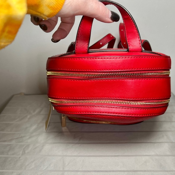 Michael Kors Vibrant Red Backpack - Picture 6 of 11